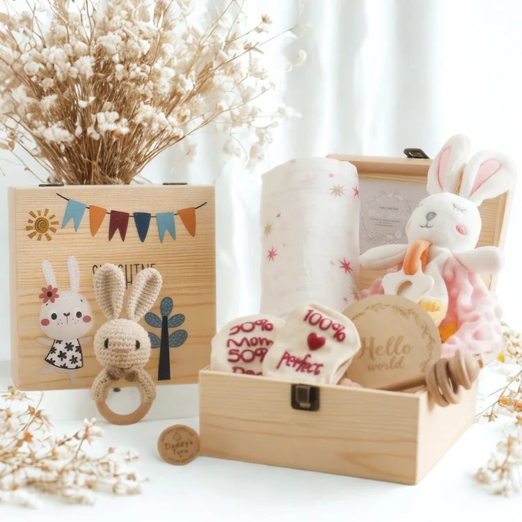 Geschenksets zur Geburt – liebevolle Babygeschenke von maluvi