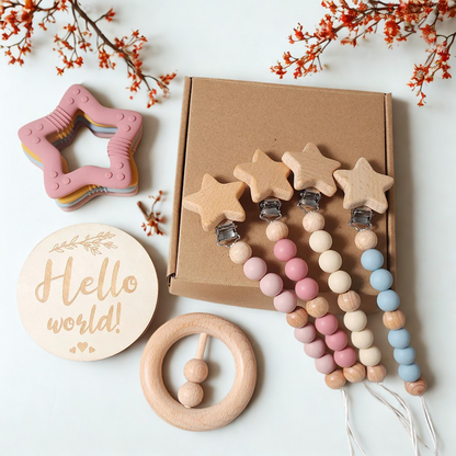 Baby Geschenkset mit Stern-Motiv | maluvi