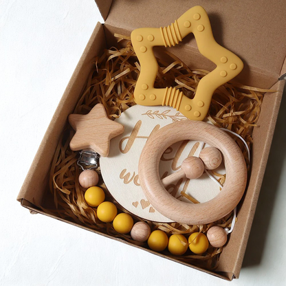 Baby Geschenkset mit Stern-Motiv | maluvi