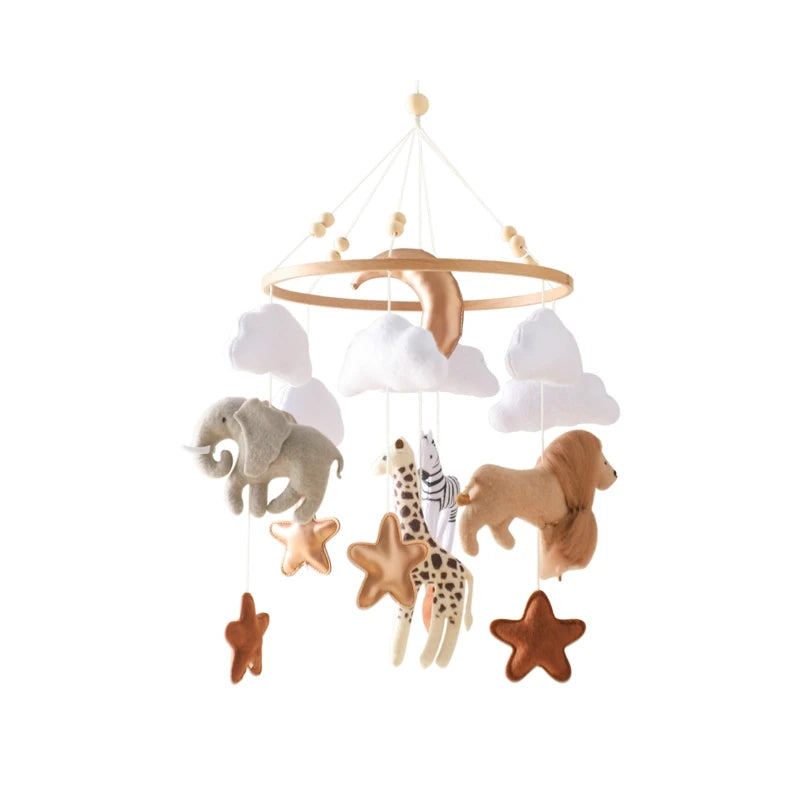 Baby Mobile - Niedliche Mobile aus Filz & Holz