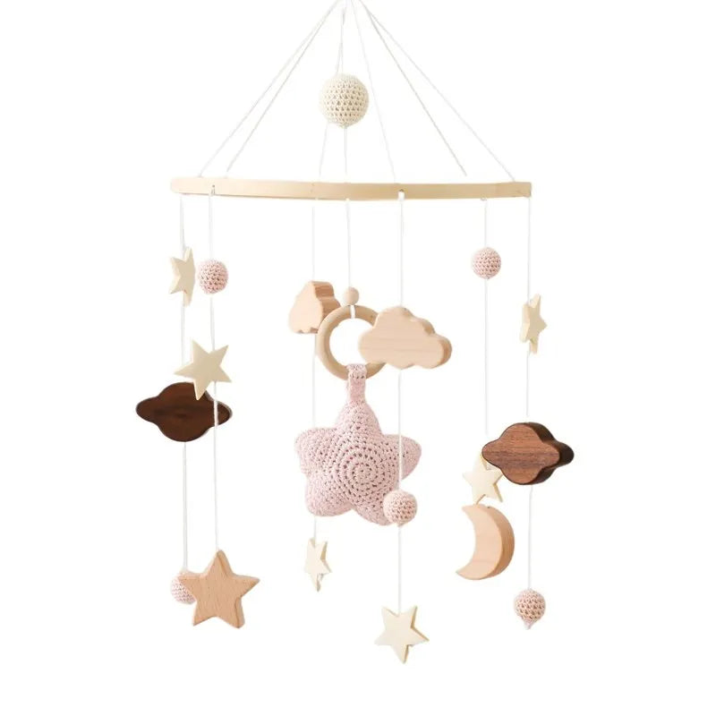 Süße Baby-Mobile aus Holz – Astronaut, Tiere & mehr