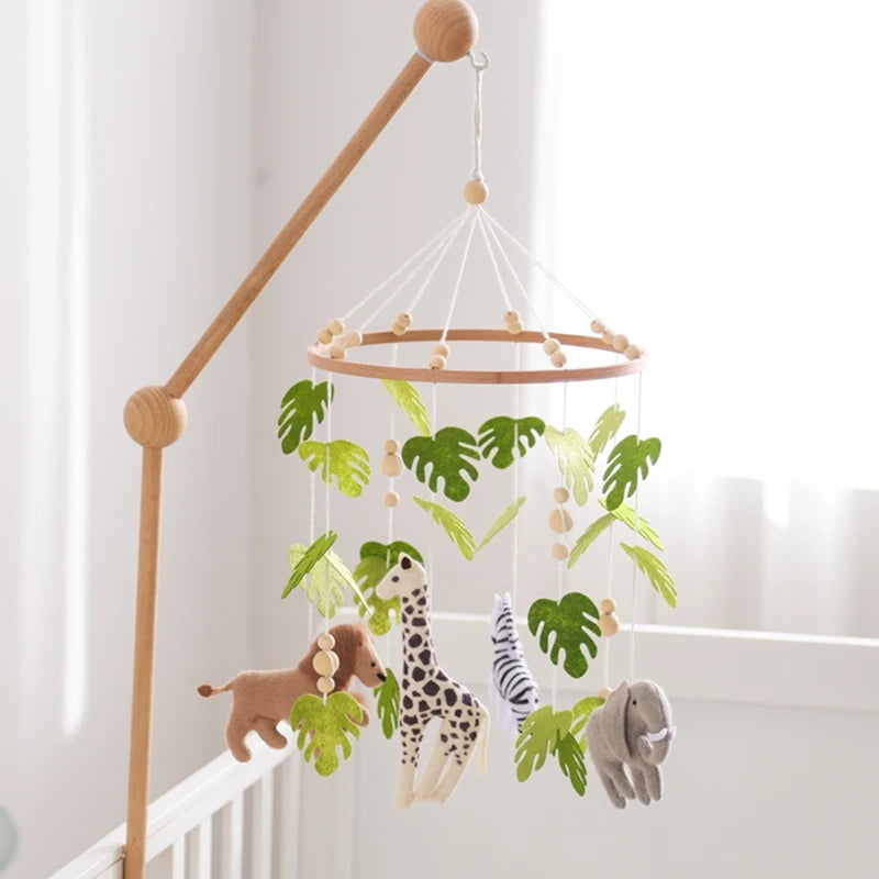 Baby Mobile - Niedliche Mobile aus Filz & Holz