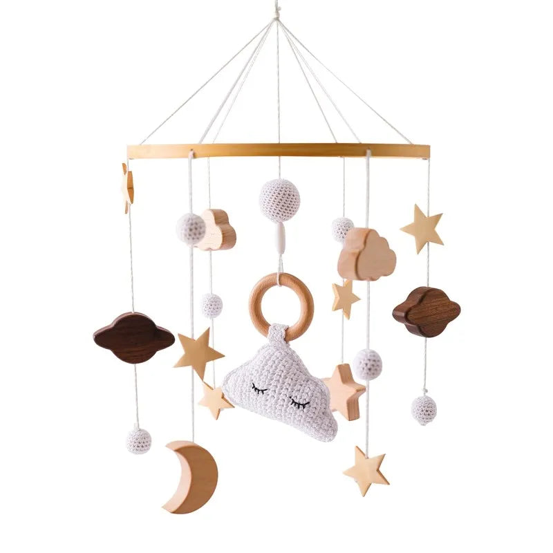 Süße Baby-Mobile aus Holz – Astronaut, Tiere & mehr
