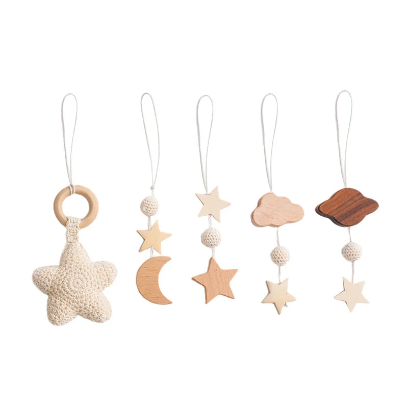 Spielbogenanhänger Sterne, Wolken & Planeten – für kleine Himmelsentdecker